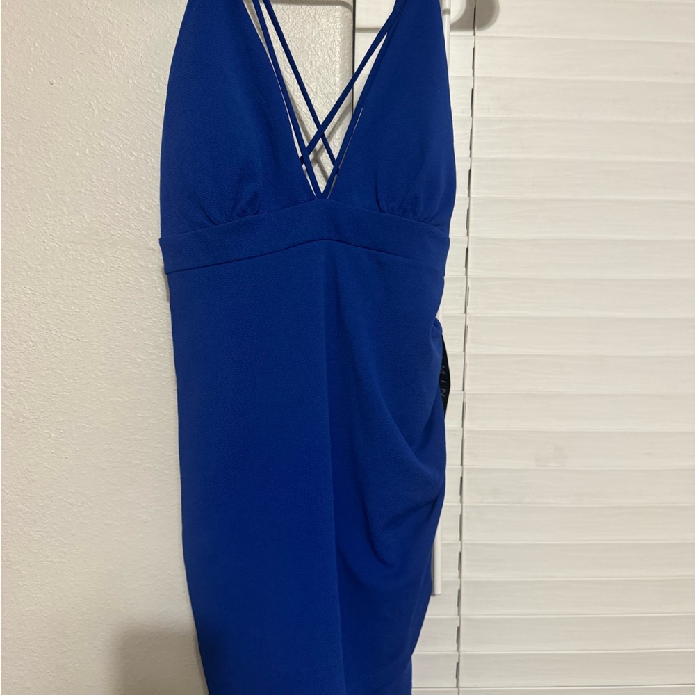 Blue Strappy Dress